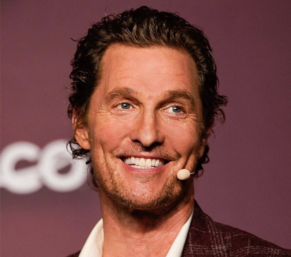 1.Matthew McConaughey