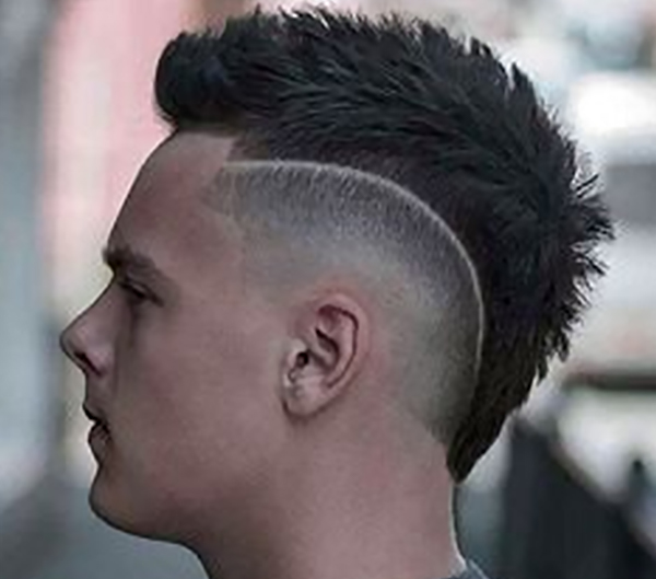 29.Mohawk with short undercut