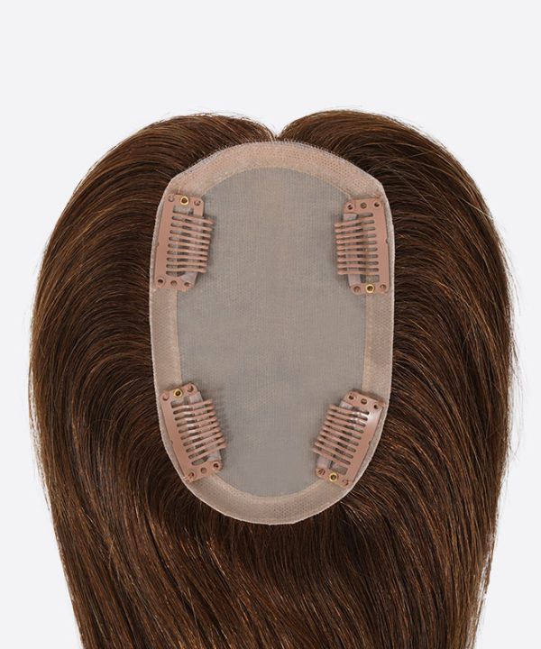 1SARA Hair Topper With Clips Is 130% Density Hair Topper