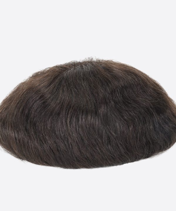 5BH3+ 0.03mm Ultra-Thin Skin Toupee Is Single Split Knots Hair Pieces From Bono Hair