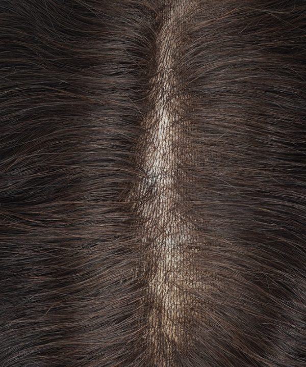 6BH3+ 0.03mm Ultra-Thin Skin Toupee Is Single Split Knots Hair Pieces From Bono Hair