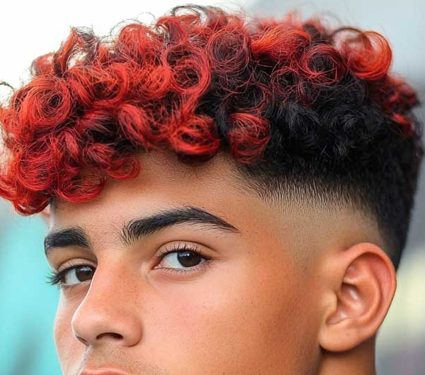 Crimson Blaze: Fiery Red Highlights for the Bold