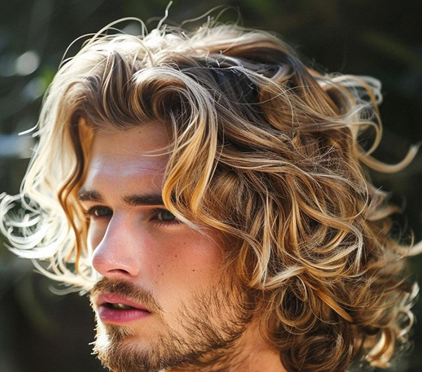 Blonde Highlights on Long Hair: Flowing Perfection